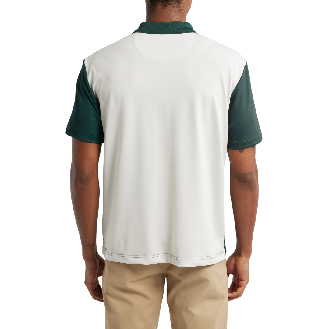 QUIET GOLF - QUIET GOLF Men's Monogram Swatch Polo - The Agora Bangkok